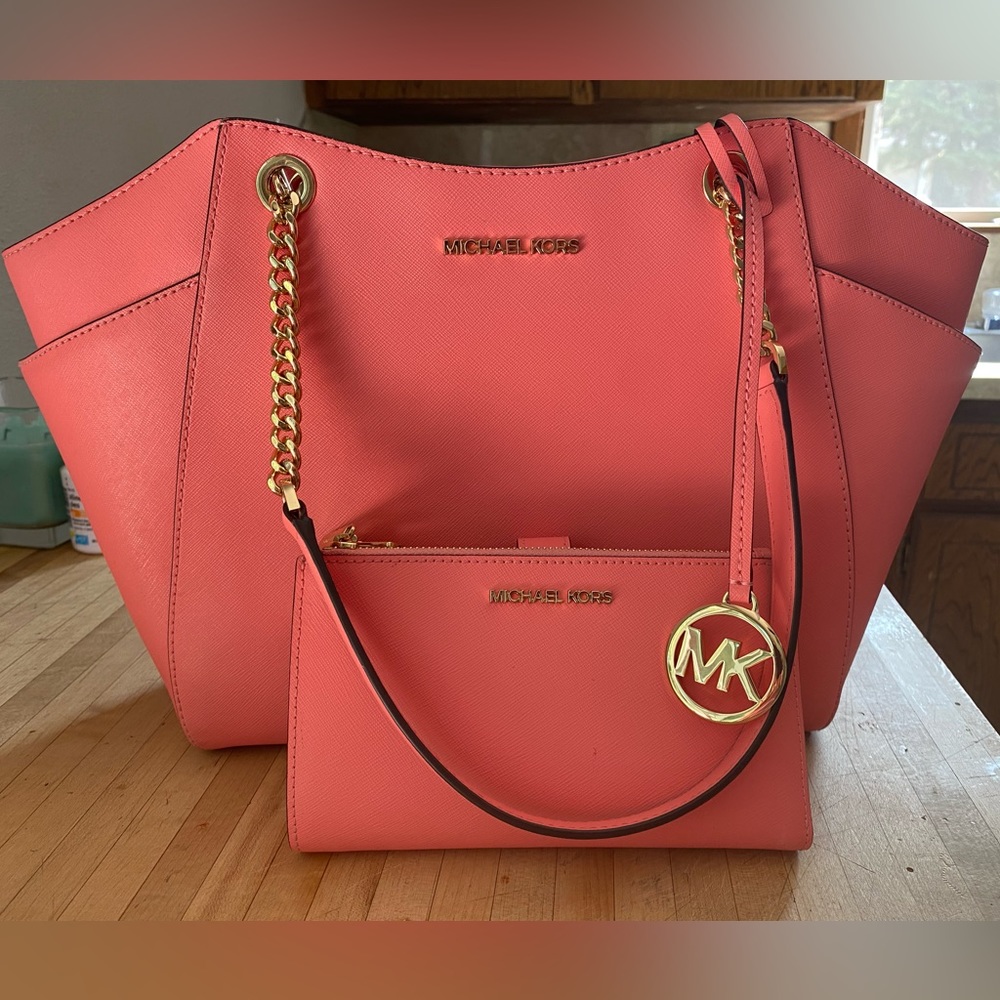 Michael Kors Purse and Wallet Set